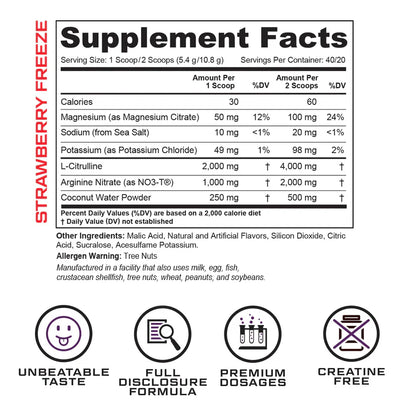 AMPLIFY 2.0 Caffeine Free Pre Workout