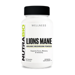 Organic Lions Mane 500mg - 60 Capsules