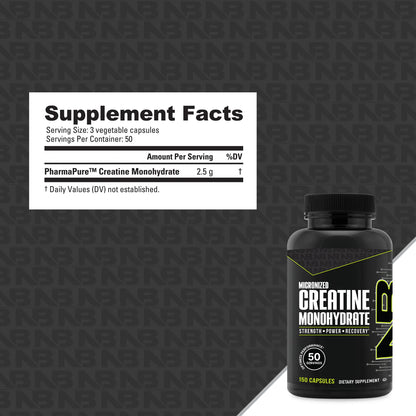 Creatine Monohydrate 150 Capsules