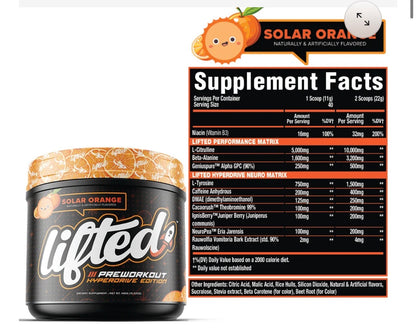 Lifted pre workout
