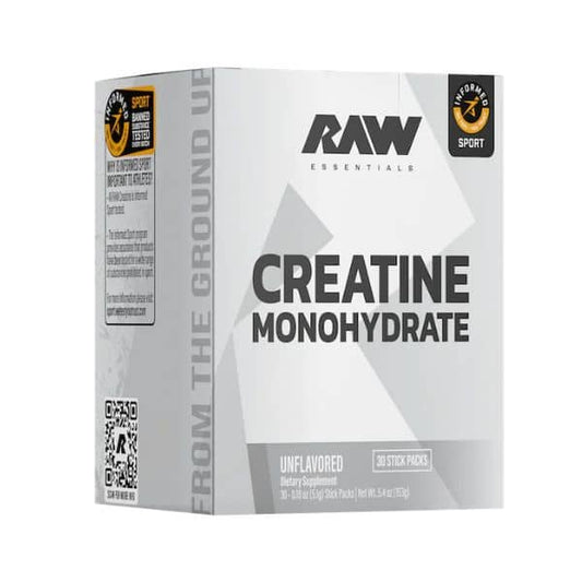 RAW Creatine Monohydrate Stick Packs