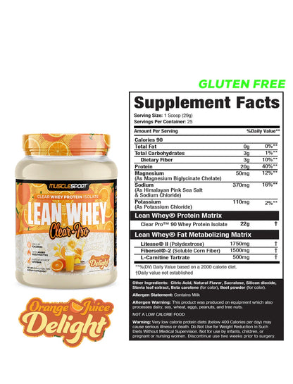 Lean whey Clear iso