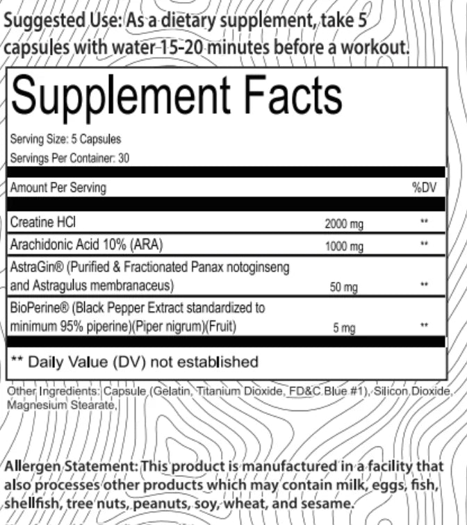 Creamax- Muscle Volumizing Creatine Frontline formulations