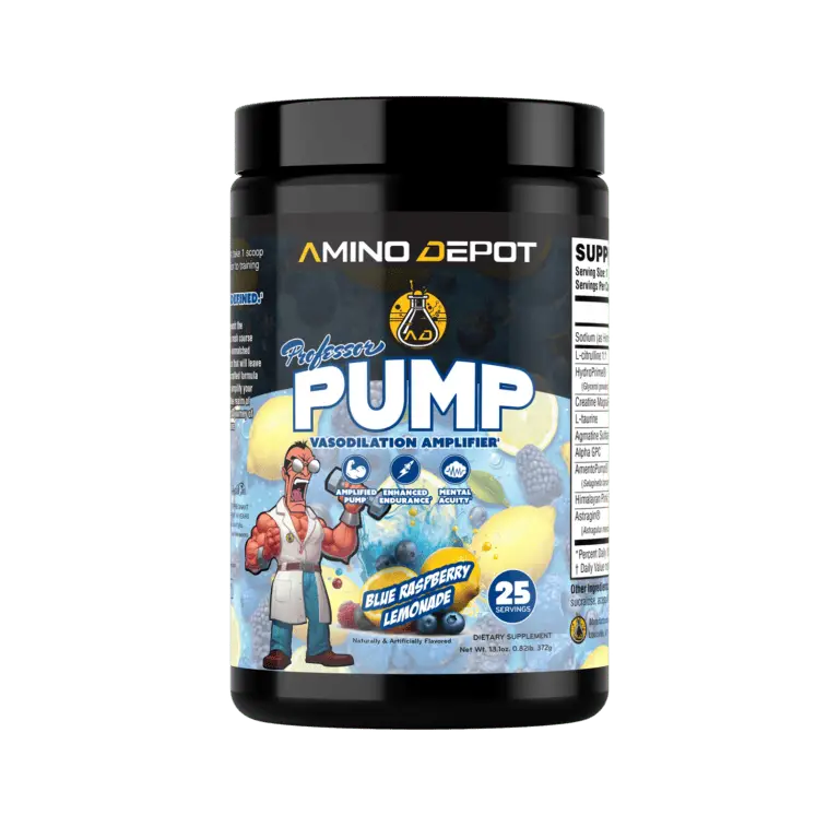 Professor Pump- Discounted (clumpy) Amino Depot