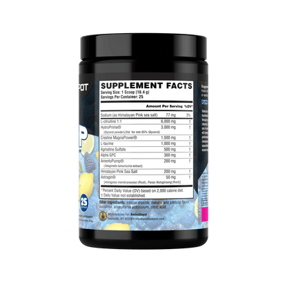 Professor Pump- Discounted (clumpy) Amino Depot