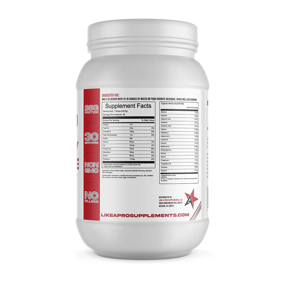 Like-A-Pro Whey Isolate 2LB Like-A-Pro