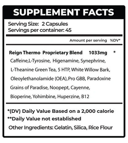 Reign - Fat Loss Aid