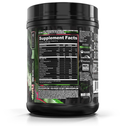 RYSE Godzilla Pre-Workout – Green Apple (40 Servings)